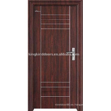 Puerta del MDF del PVC Simple barato (JKD-013) competitiva de China Top 10 marca puerta